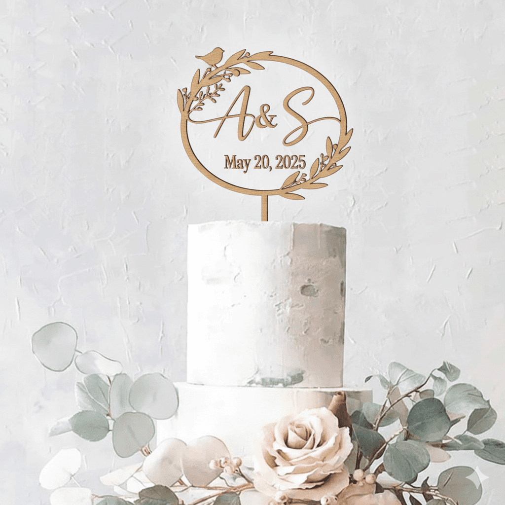 Personalised Wedding Cake Toppers