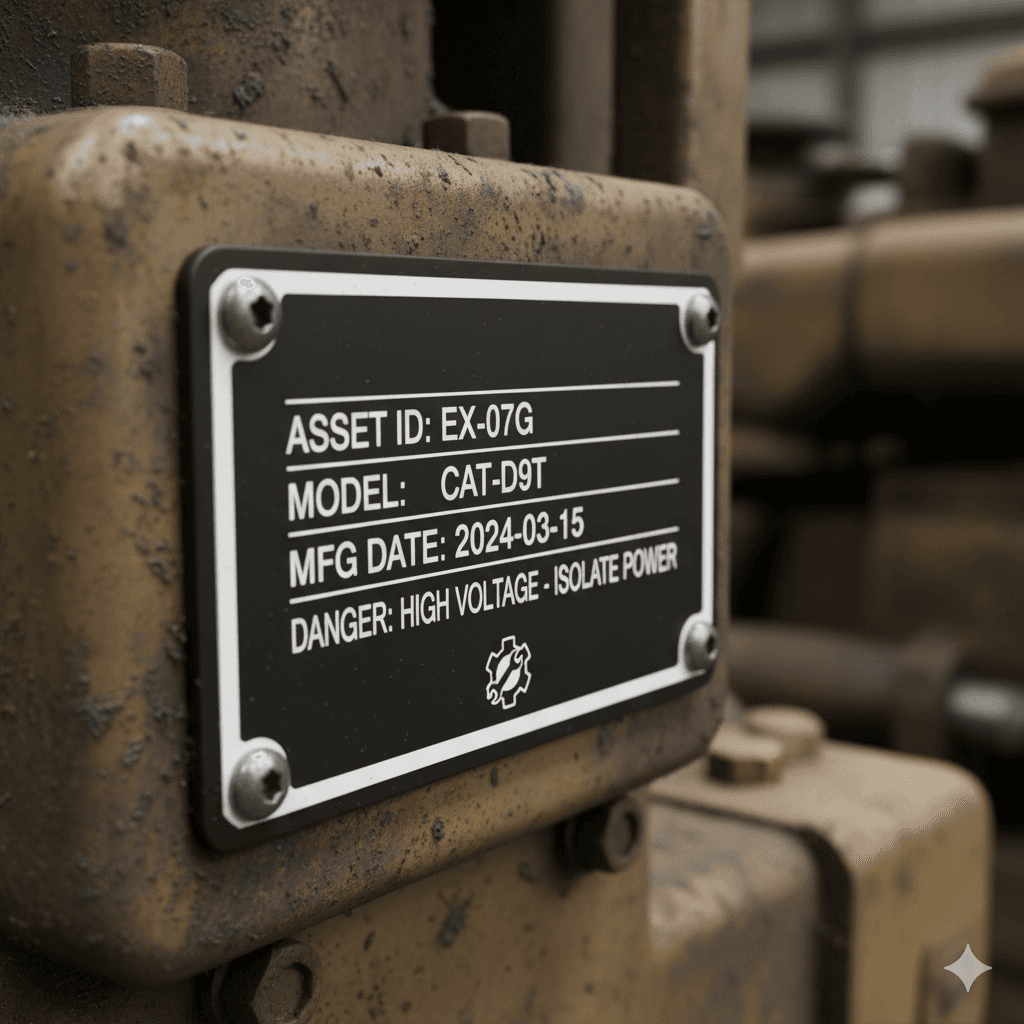 Industrial Marking - Professional laser engraving service demonstration