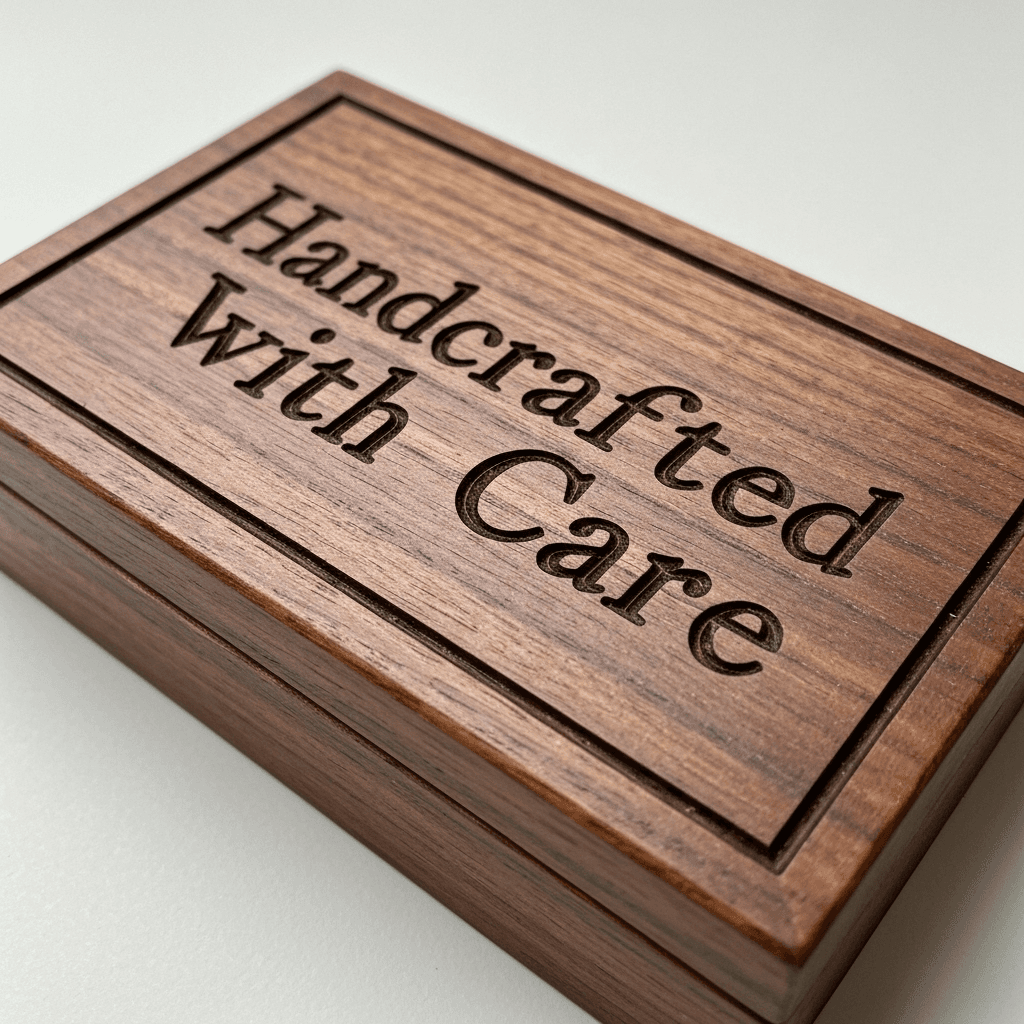 Custom design engraving examples and artistic applications